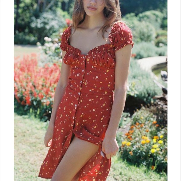 Nwt With Jean Emelie Midi Dress In 